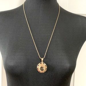 Tibetan Handmade Detailed Pendant Necklace ~